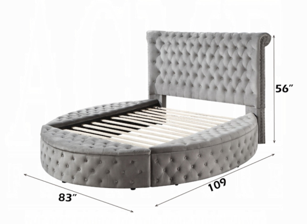 Gaiva Queen Bed W/Storage
