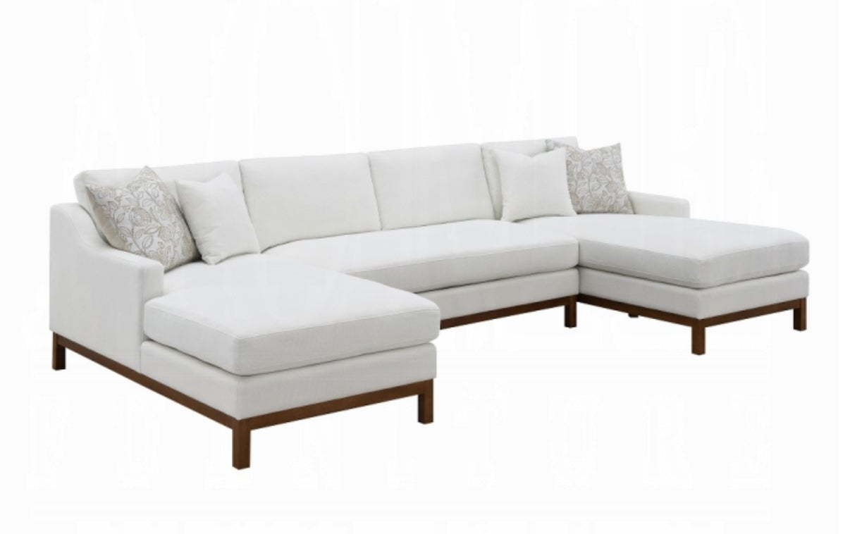 Valiant Sectional Sofa W/4 Pillows
