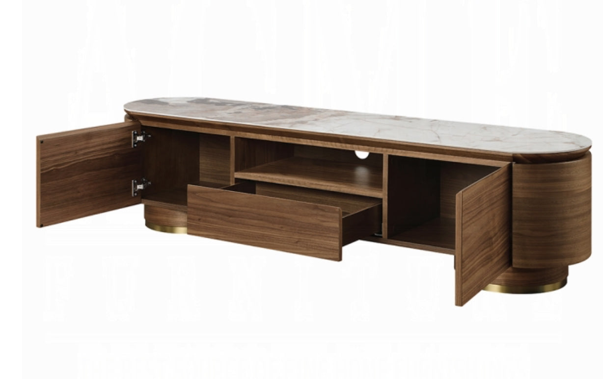 Willene TV Stand w/Ceramic Top 71”