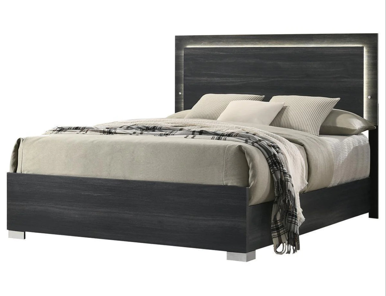 Juliet Gray 4pc Bedroom set Queen/ King