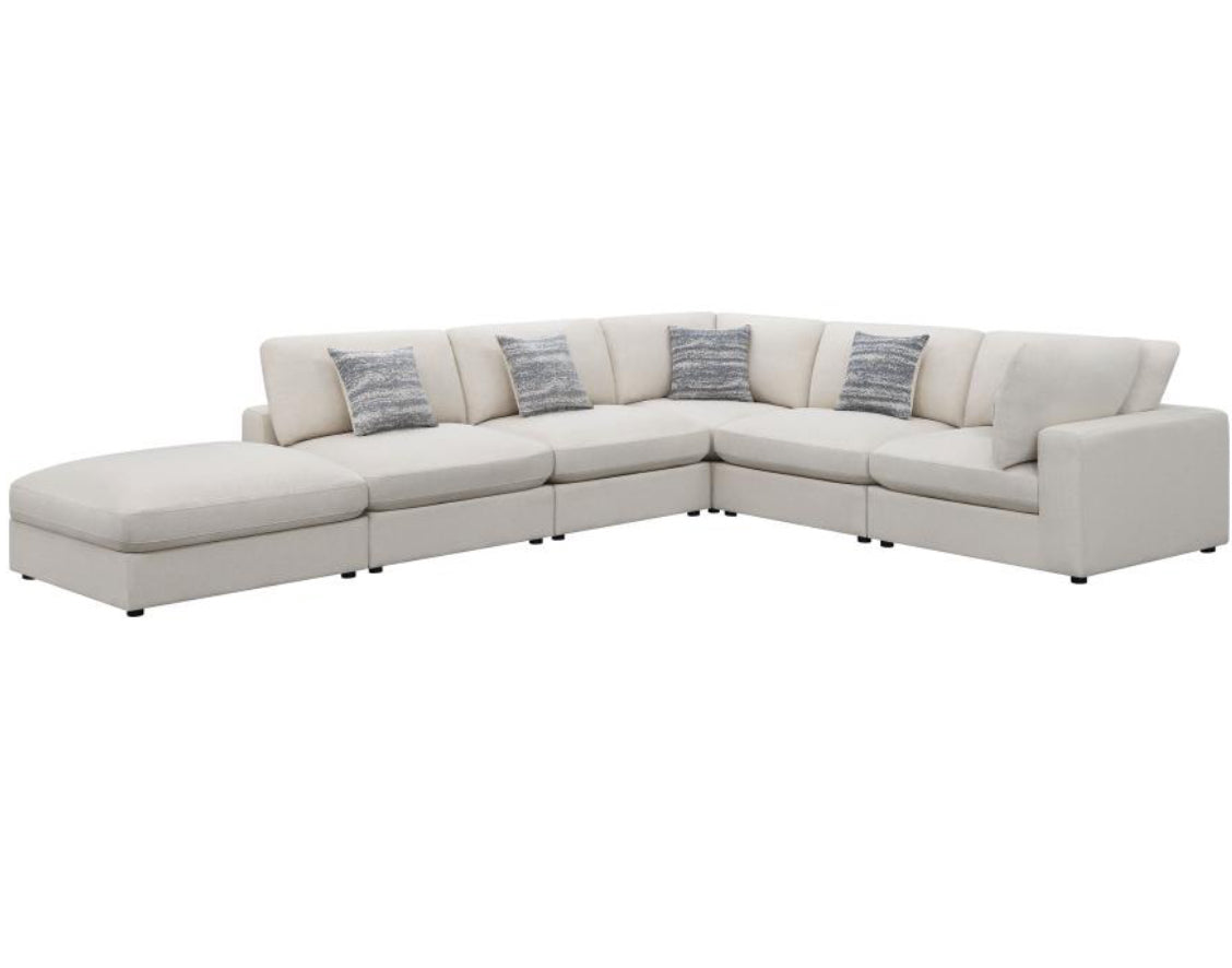 Serene Sectional 6pc
