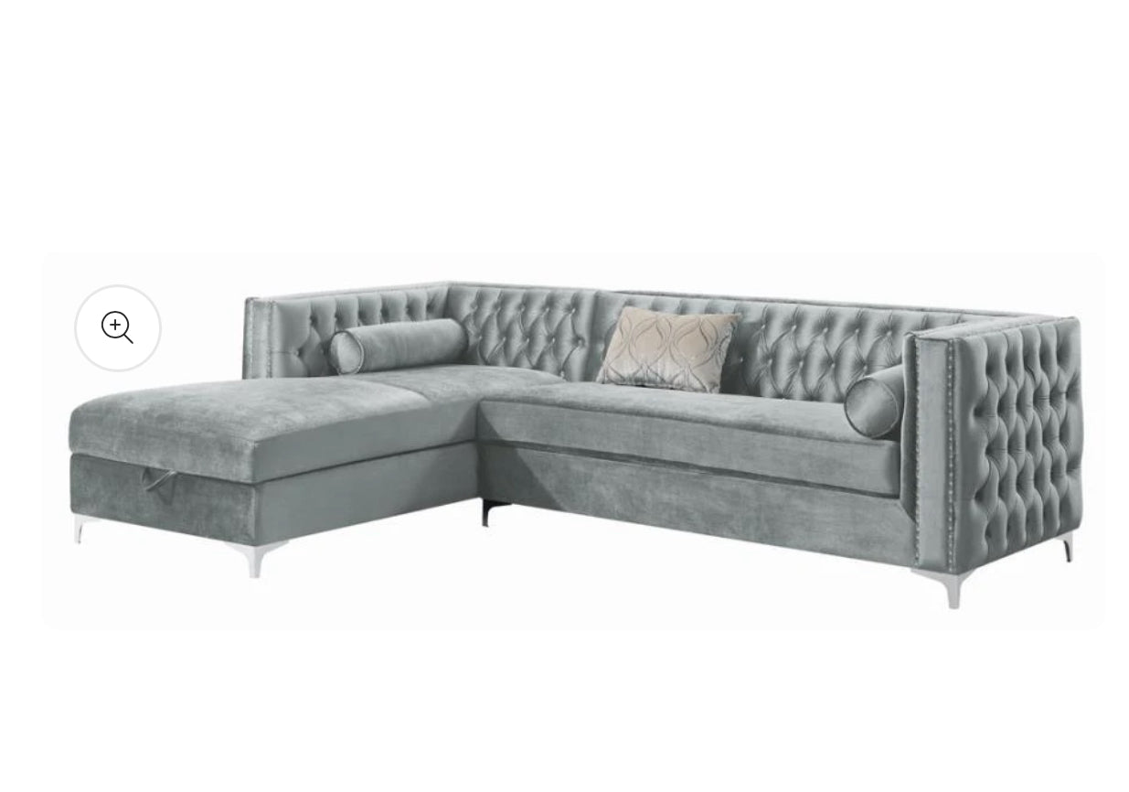 Bellaire - Button-tufted Upholstered Sectional