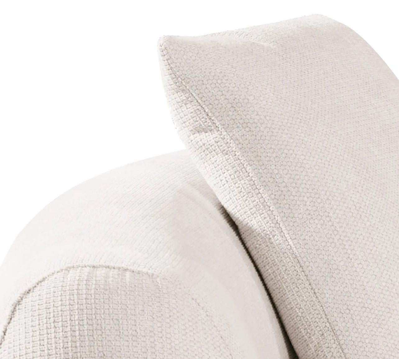Brickell Contemporary Sofa Cream