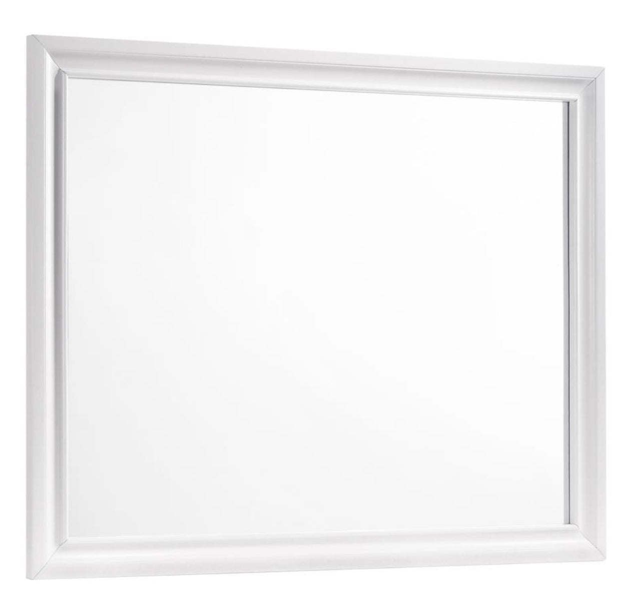 Barzini White 4pc Bedroom Set Queen/King