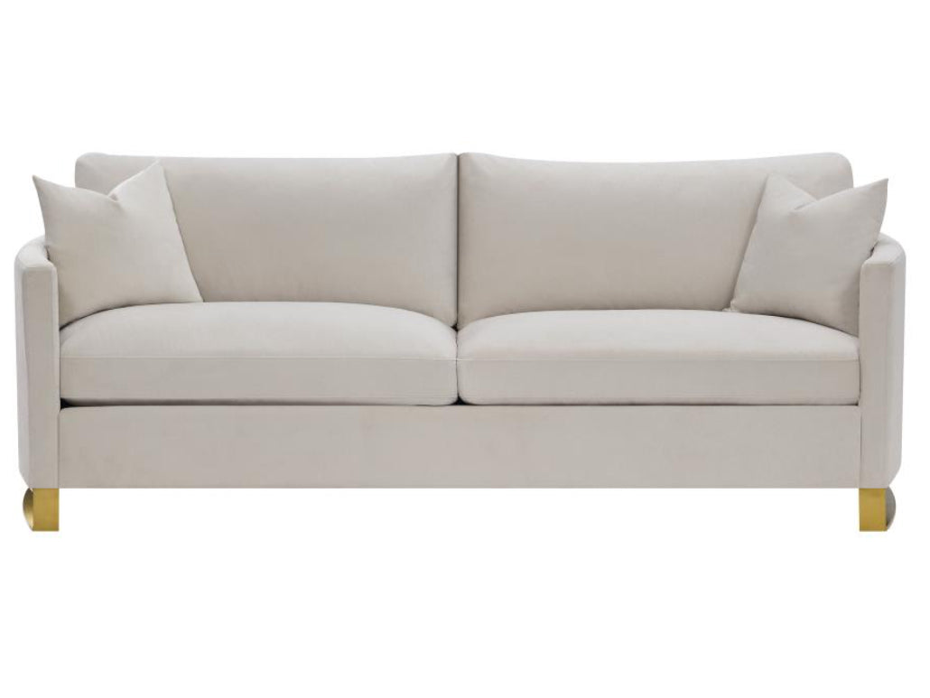 CORLISS 3-PIECE UPHOLSTERED ARCHED ARM SOFA SET BEIGE