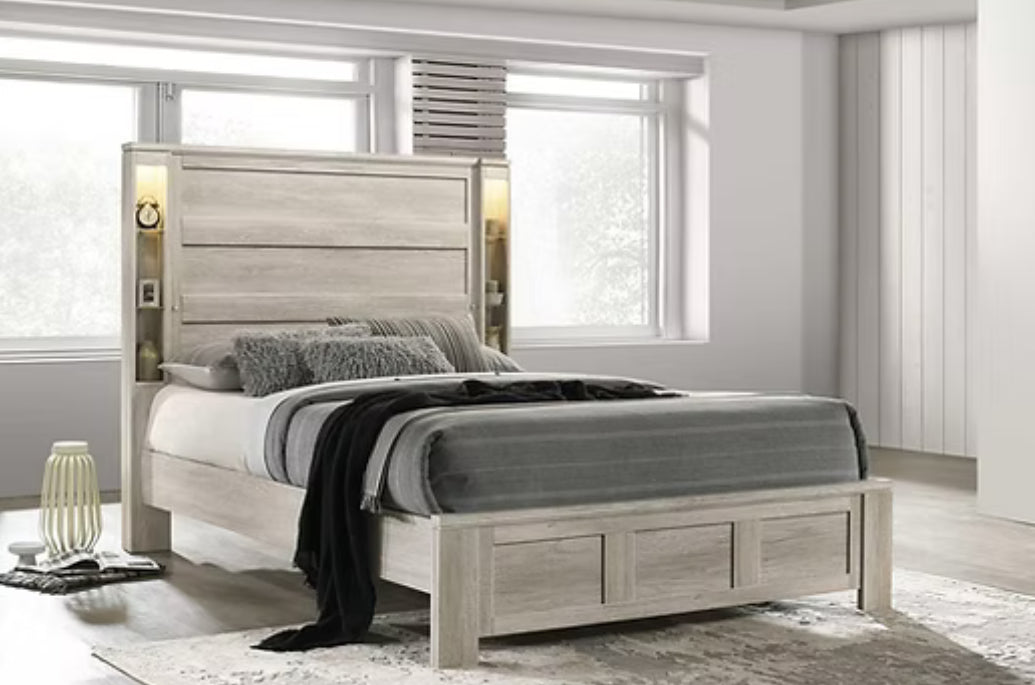 Emma B120 4pc Bedroom Set King\Queen