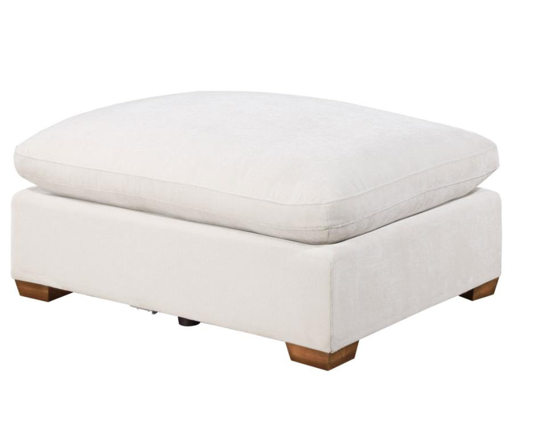 LAKEVIEW 6-PIECE UPHOLSTERED MODULAR SECTIONAL SOFA IVORY