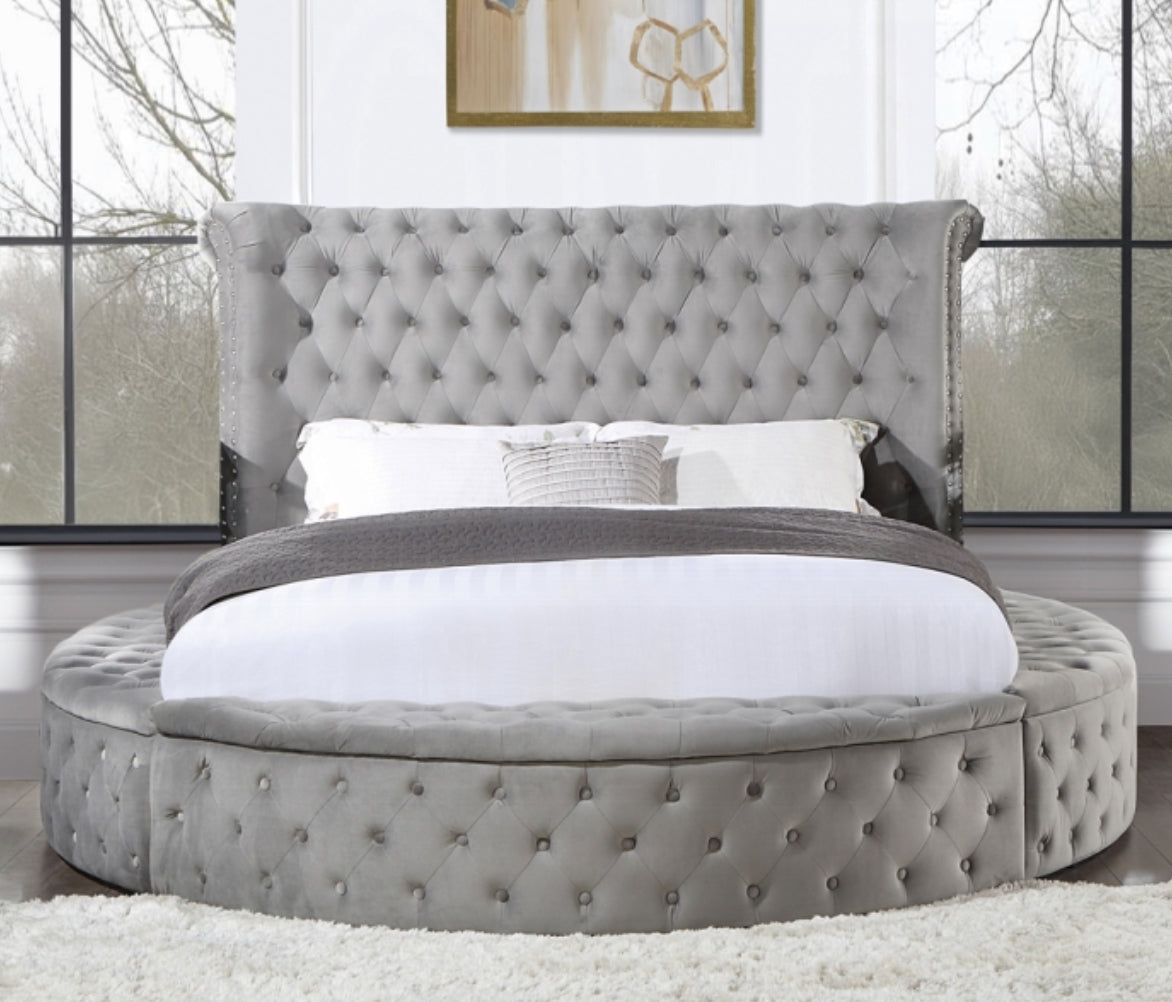 Gaiva Queen Bed W/Storage