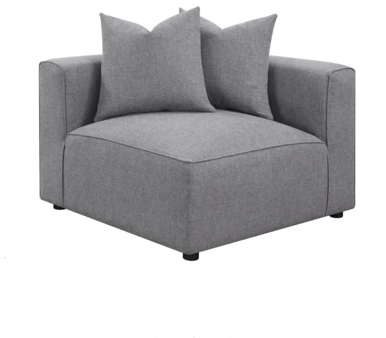 Jennifer 4-piece Tight Seat Modular Sectional Grey