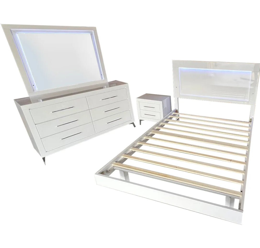 Miami 4pc Bedroom Set King/ Queen