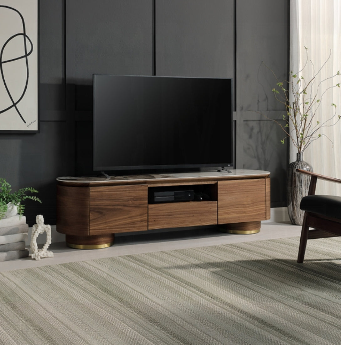 Willene TV Stand w/Ceramic Top 71”