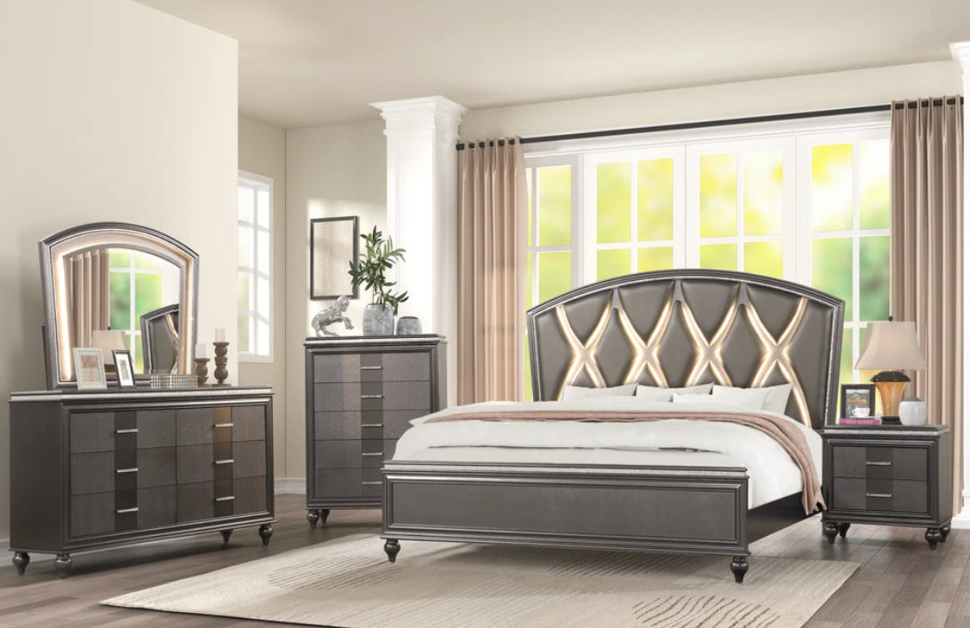 B525 - SALLY 4pc Bedroom Set Queen/ King