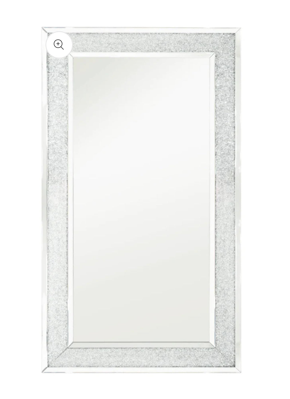 Diamon Frame Wall/Floor Mirror 71”