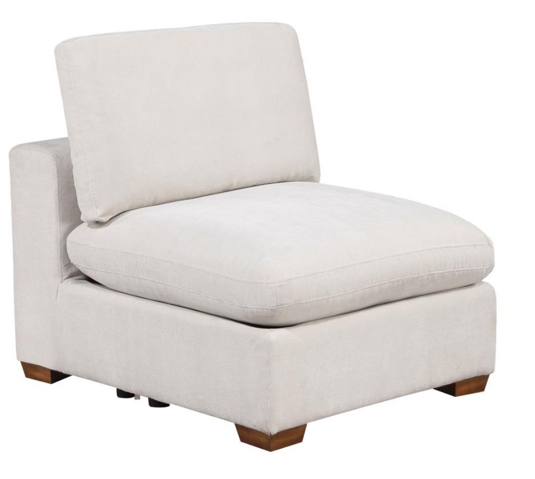 LAKEVIEW 6-PIECE UPHOLSTERED MODULAR SECTIONAL SOFA IVORY