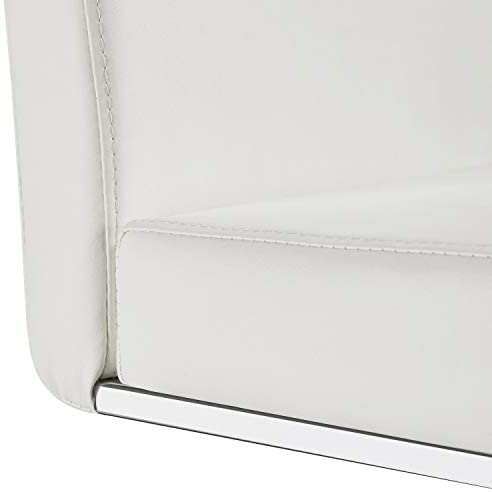 6pcs Modern White Dining Chairs