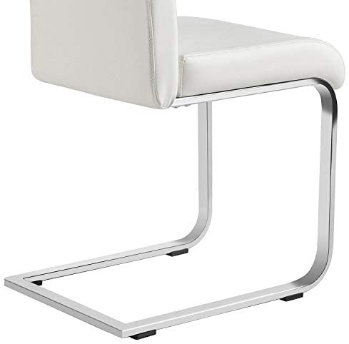 6pcs Modern White Dining Chairs