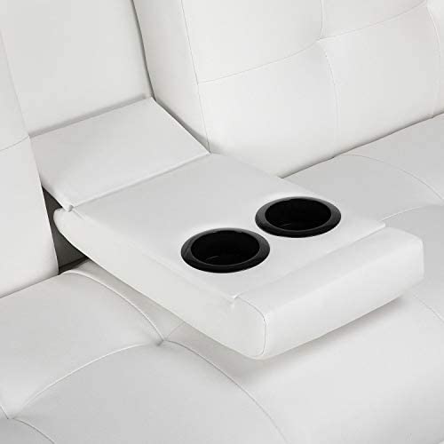 White Futon Sofa Bed Sleeper Sofa Modern