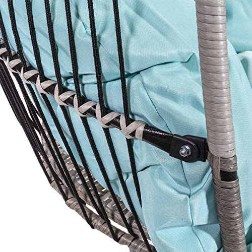 Premium X-Large Patio Hanging Chair Swing Egg Chair