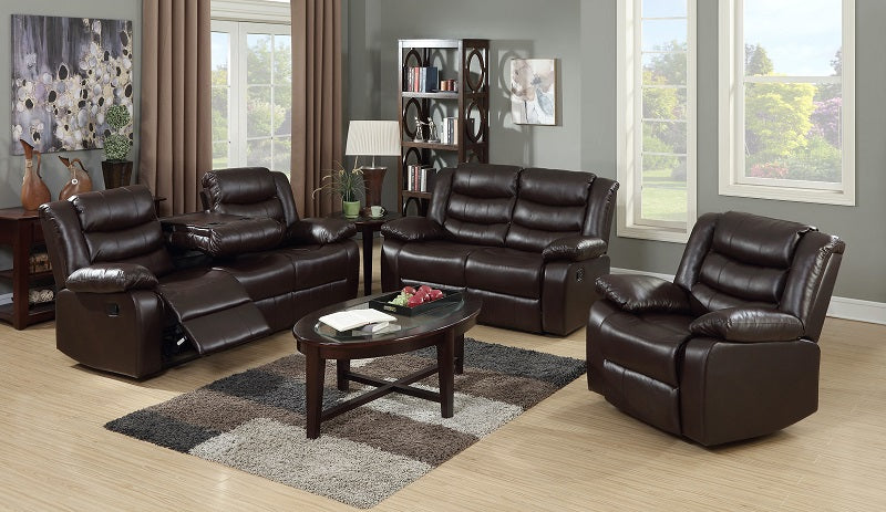 Sofa & Love: Item # 6504 ESPRESSO / Rocking Recliner # 6506