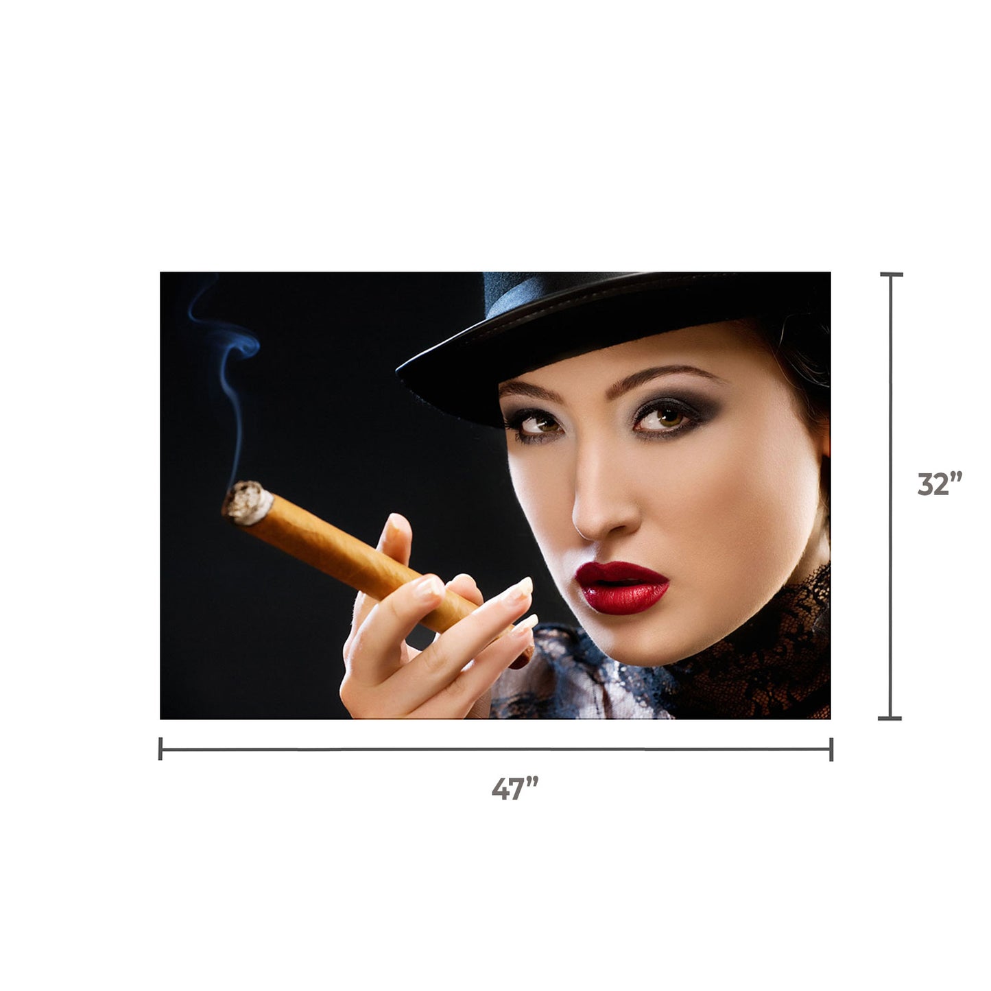 SU-72398 (47″x32″) TEMPERED GLASS ART