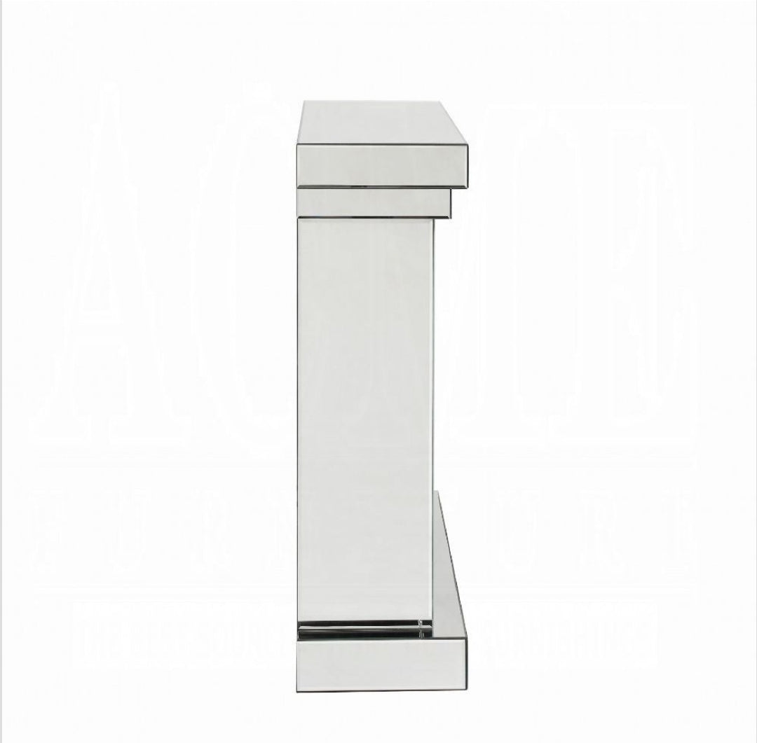 Noralie Fireplace - 90470 - Mirrored & Faux Diamonds