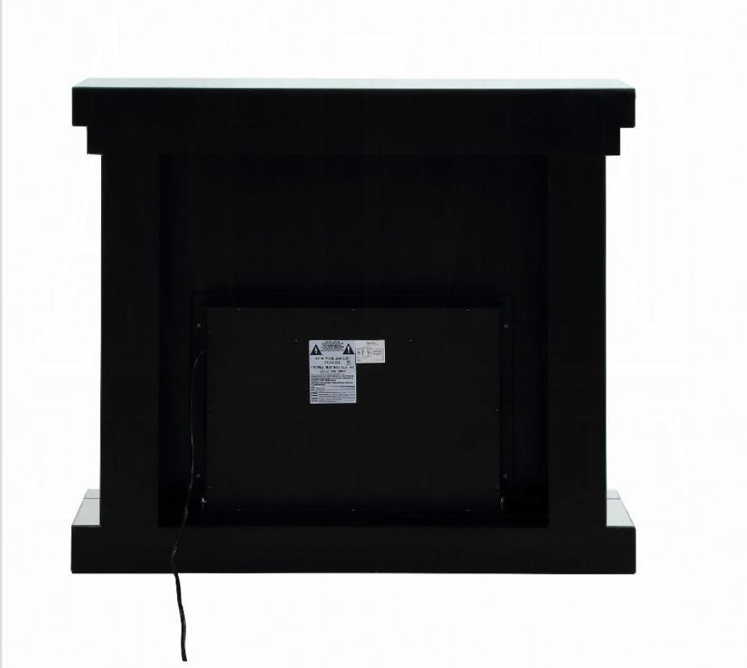 Noralie Fireplace - 90470 - Mirrored & Faux Diamonds