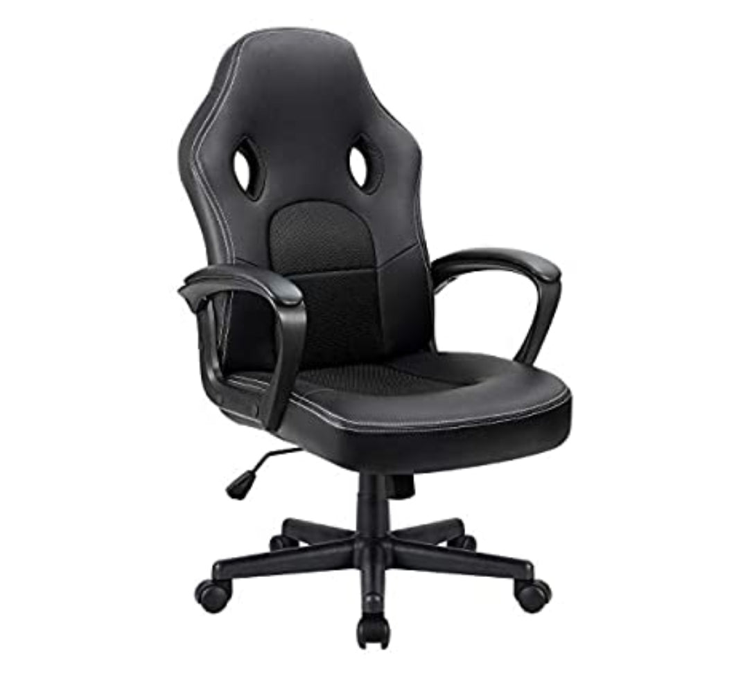Black/Red/White/ Computer Desk Chair