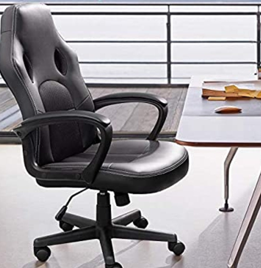 Black/Red/White/ Computer Desk Chair