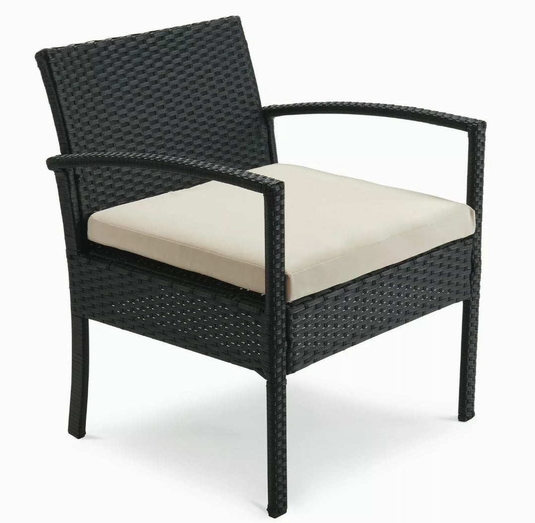 3pcs Beige Patio Set