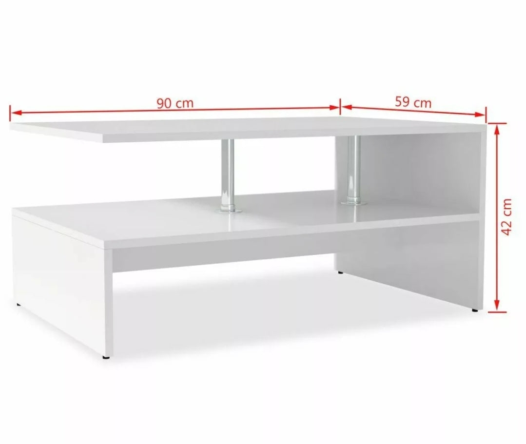 White Modern Coffee Table