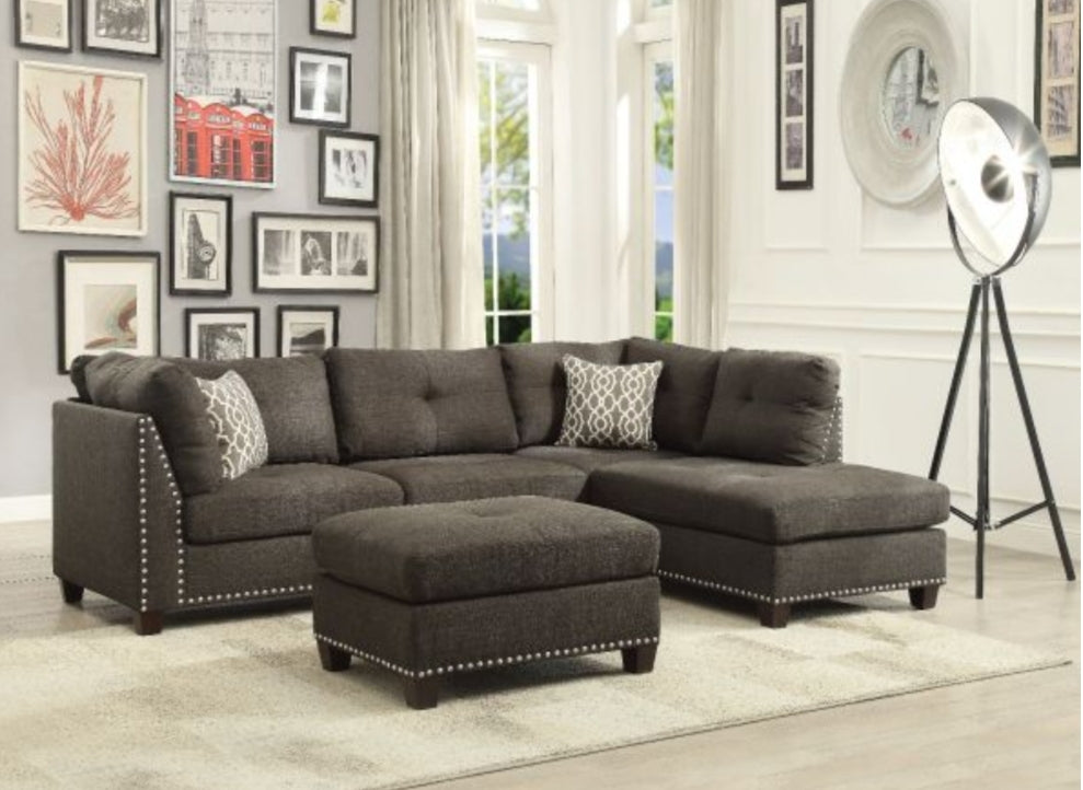 Laurissa Sectional Sofa
54375 Brown With Ottoman