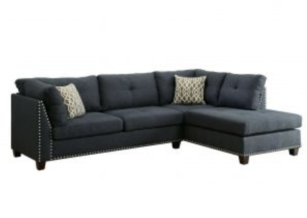 Laurissa Sectional Sofa
With Ottoman
Blue 54365
