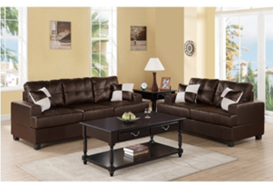 F7577
|2PCS SOFA SET SESPRESSO
