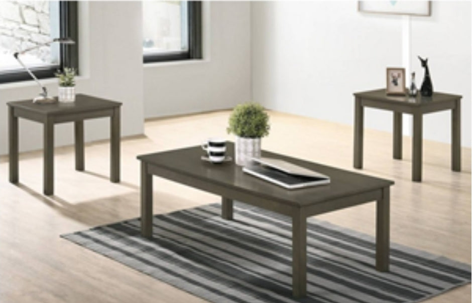 F3190
3PCS COFFEE TABLE SET VENEER TOP