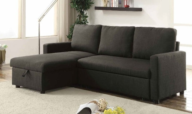 Hiltons Sectional Sofa
52300 Black Sleeper Sectional