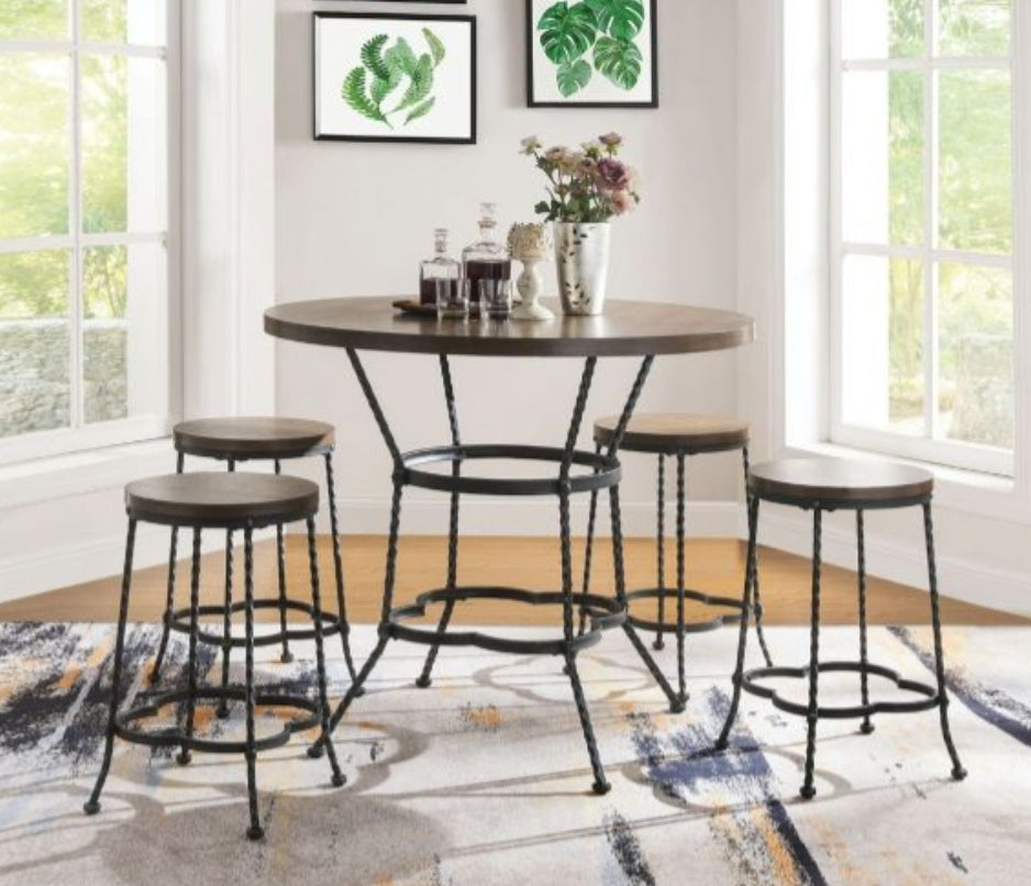 5pcs Qamar Counter Height Set 71890