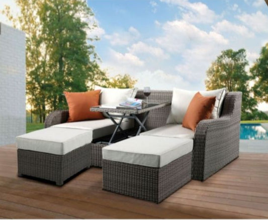 Salena Patio Sofa & Ottoman
45010