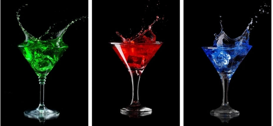 3pc Martini Glass Wall Art
SHS1332-1