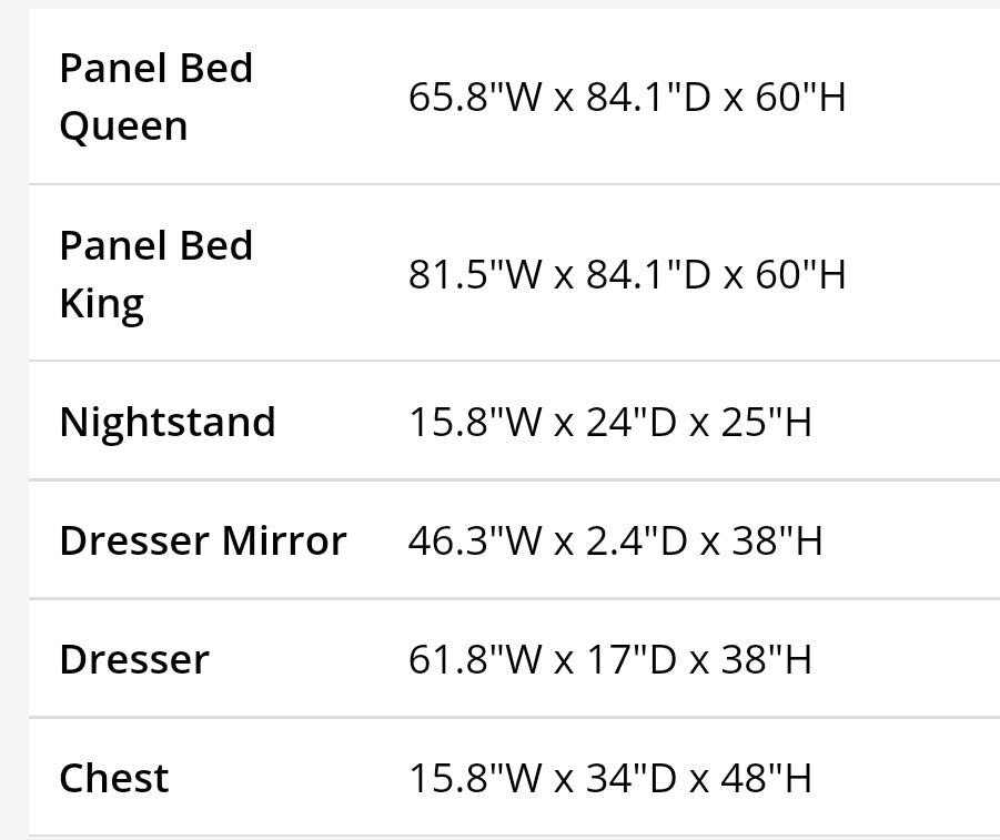 B4760 4pcs Bedroom Set Queen/ King