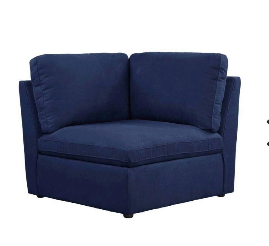 Crosby Blue 4pc Sectional
56035