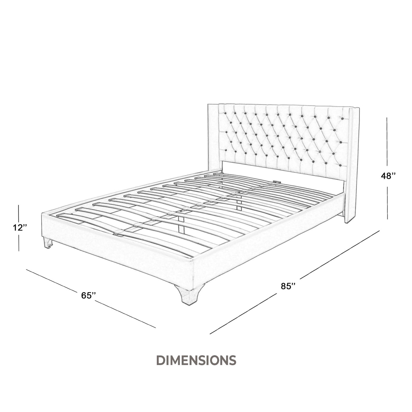 WI-1152 Queen (Black)