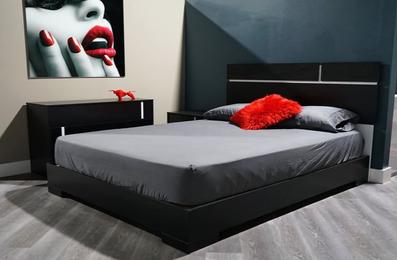 5PCS Metro Bedroom Set Black & White ( FULL, QUEEN, KING)