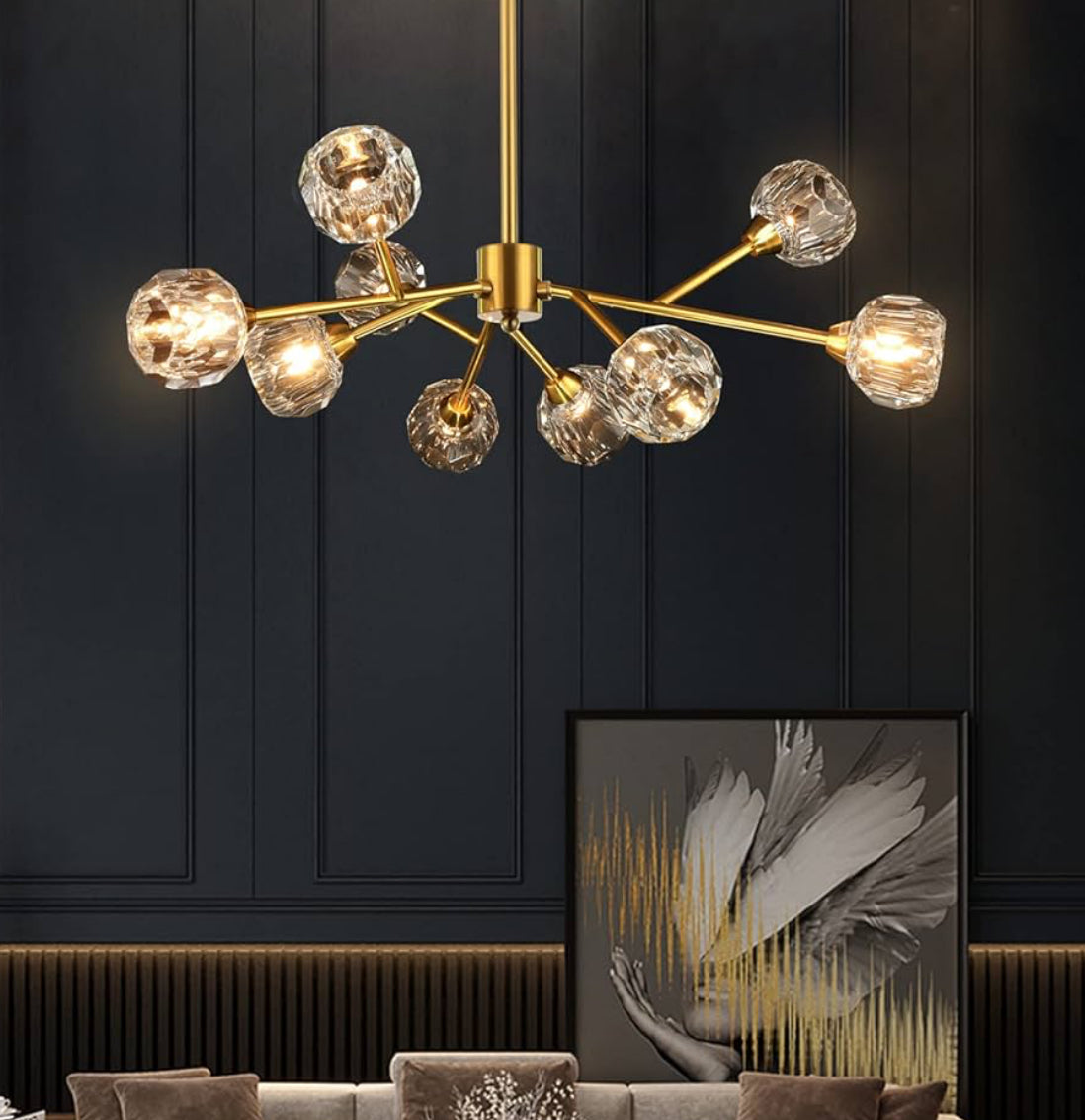 Chandeliers & Lamps