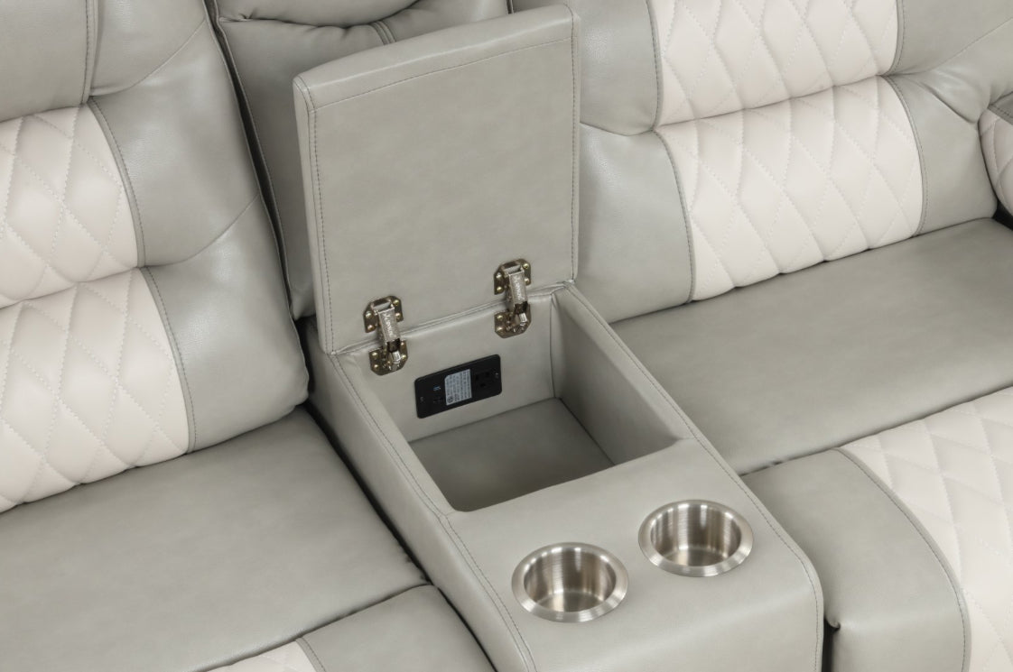 Sarasota Gray 4-Pc Sectional