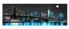 Load image into Gallery viewer, Brooklyn Bridge Glass Wall Art 70&quot;x24&quot;
SH10309
