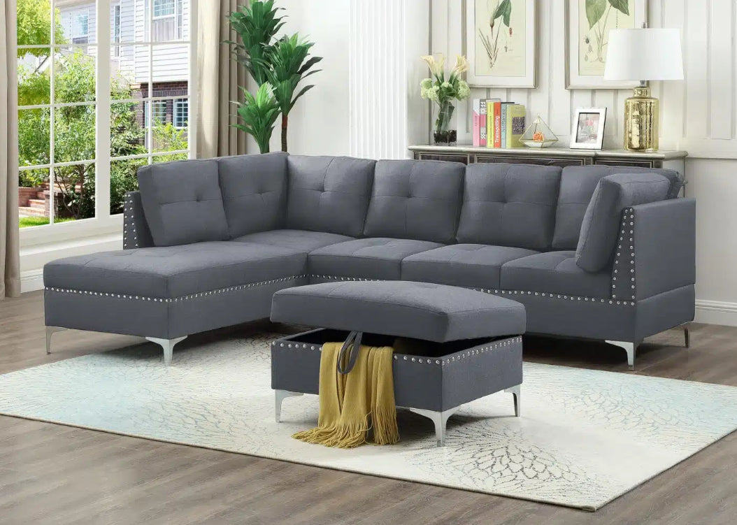 U5037 GREY Sectional