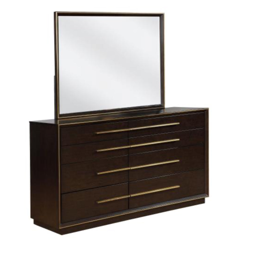 Durango 4pc Bedroom Set King/ Queen Peppercorn