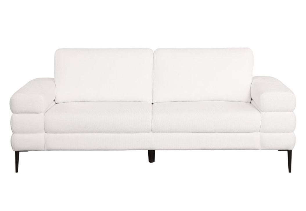 JESSEL CHENILLE UPHOLSTERED SOFA SET IVORY
