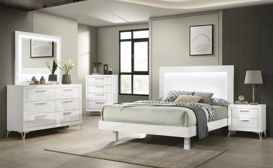 Miami 4pc Bedroom Set King/ Queen