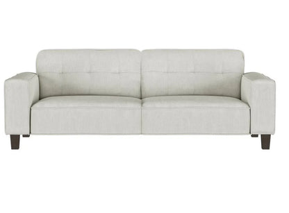 Deerhurst 2-piece Upholstered Track Arm Sofa Set Greige